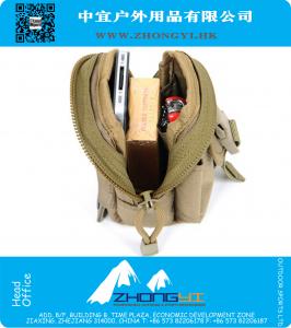 Molle Tactical Military Heuptas Multifunctioneel Waterproof Wandelen Running Outdoor Heuptas Casual etui Mobiel Heuptasje