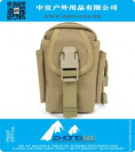 Molle Tactical Military Heuptas Multifunctioneel Waterproof Wandelen Running Outdoor Heuptas Casual etui Mobiel Heuptasje
