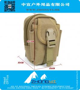Molle Tactical Military Heuptas Multifunctioneel Waterproof Wandelen Running Outdoor Heuptas Casual etui Mobiel Heuptasje