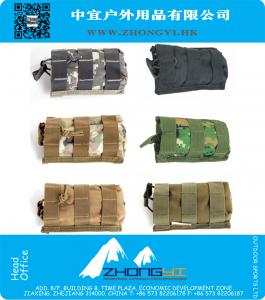 Tactische molle pouch militaire accessoires soldaat radio tas camouflage molle pouch taille pack tactische riem molle zak edc tas