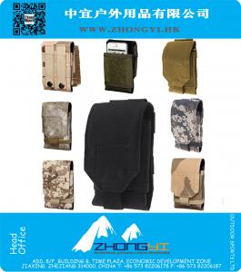 Mobiele Telefoon Tas Outdoor MOLLE Leger Camo Camouflage Tas Haak Lus Riem Pouch Holster Beschermhoes Voor Multi Telefoon