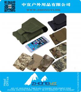 Mobiele Telefoon Tas Outdoor MOLLE Leger Camo Camouflage Tas Haak Lus Riem Pouch Holster Beschermhoes Voor Multi Telefoon