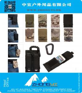 Mobiele Telefoon Tas Outdoor MOLLE Leger Camo Camouflage Tas Haak Lus Riem Pouch Holster Beschermhoes Voor Multi Telefoon