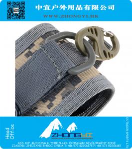 Universele Tactische Stof Nylon MOLLE Leger Camo Tas Haak Lus Riem Pouch Holster Cover voor Multi Telefoon