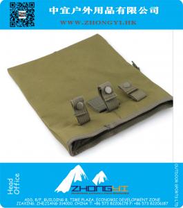 Militaire Molle riem Tactical Magazine Dump Drop Utility zakje tas Mesh groot legergroen zakje