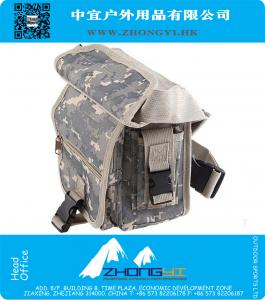 Militaire leger Tactische multi-gelaagde nylon been & heuptasje draagtas met 2 magazijntasjes