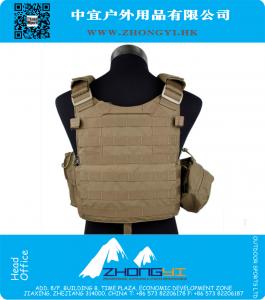 Plate Carrier 3 pouches Combat gear