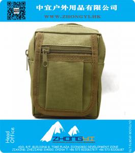 Tactische Mini Camouflage Taille Verpakking Militaire Heuptas Leger Molle Pouch Utility Mess Diversen Tas Buitensporten Pouch