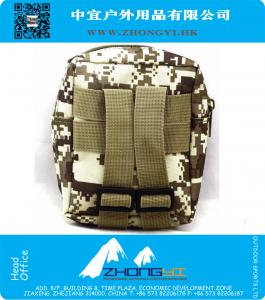Tactische Mini Camouflage Taille Verpakking Militaire Heuptas Leger Molle Pouch Utility Mess Diversen Tas Buitensporten Pouch