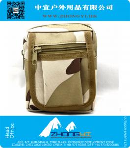 Tactische Mini Camouflage Taille Verpakking Militaire Heuptas Leger Molle Pouch Utility Mess Diversen Tas Buitensporten Pouch