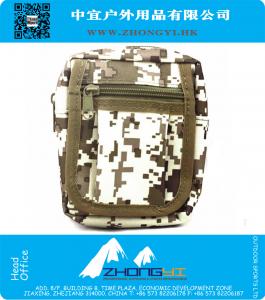 Tactische Mini Camouflage Taille Verpakking Militaire Heuptas Leger Molle Pouch Utility Mess Diversen Tas Buitensporten Pouch