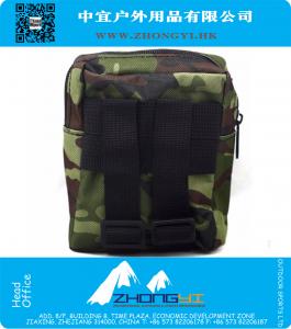 Tactische Mini Camouflage Taille Verpakking Militaire Heuptas Leger Molle Pouch Utility Mess Diversen Tas Buitensporten Pouch