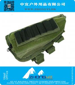 Airsoft Shotgun Rifle Ammo Pouch Cheek Pad MultiCam Tactical Molle Accessoire Shotgun Rifle Bags Kit onderdelen hanger tas