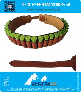 Populaire ontwerp duurzame jacht bandoleer 12 gauge geweer schelp houder riem voor jacht pistool accessoires
