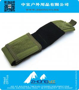 Militaire leger Combat Camo Velcro Pouch DPM tas Belt Loop Cover Case Holster voor LG Mobile Smart Phone 4-4.4
