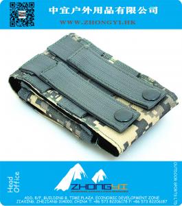 Militaire leger Combat Camo Velcro Pouch DPM tas Belt Loop Cover Case Holster voor LG Mobile Smart Phone 4-4.4