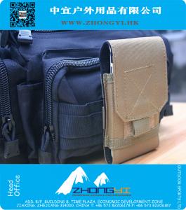 Tactische EDC Molle Mobiele Telefoon Tas Leger Camouflage Riem Pouch Holster Cover Telefoon Case Voor 6 Plus Sport Outdoor Heuptas Pack
