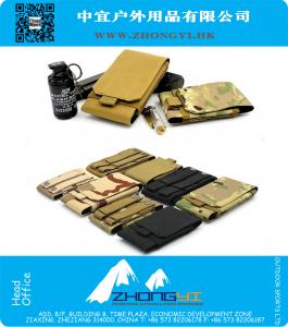 Tactische EDC Molle Mobiele Telefoon Tas Leger Camouflage Riem Pouch Holster Cover Telefoon Case Voor 6 Plus Sport Outdoor Heuptas Pack