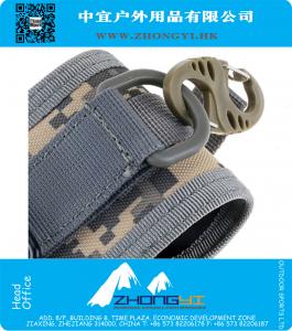 Universele Tactische Stof Nylon MOLLE Leger Camo Tas Haak Lus Riem Pouch Holster Cover voor Multi Telefoon