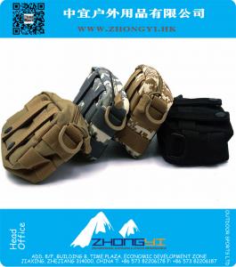 Molle Tactical Opbergtas Crossbody Messenger Draagtas Schoudertasje Army Gear Vrije tijd Flap Handige etui