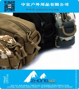 Molle Tactical Opbergtas Crossbody Messenger Draagtas Schoudertasje Army Gear Vrije tijd Flap Handige etui