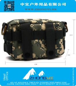 Molle Tactical Opbergtas Crossbody Messenger Draagtas Schoudertasje Army Gear Vrije tijd Flap Handige etui