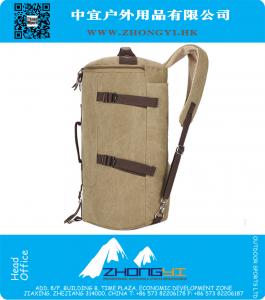 Vintage canvas rugzak militaire tactische dames heren rugzakken Fashion Camping en wandelen reistas
