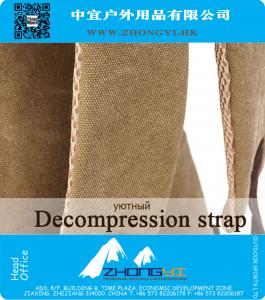 Vintage canvas rugzak militaire tactische dames heren rugzakken Fashion Camping en wandelen reistas