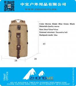 Vintage canvas rugzak militaire tactische dames heren rugzakken Fashion Camping en wandelen reistas