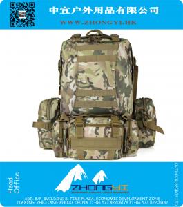 Groothandel Nieuwe 50L Molle Tactical Assault Outdoor Militaire Rugzakken Rugzak Camping Tas Grote 9 Kleur