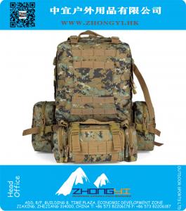 Groothandel Nieuwe 50L Molle Tactical Assault Outdoor Militaire Rugzakken Rugzak Camping Tas Grote 9 Kleur