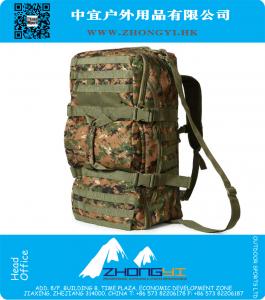 Nieuwe Molle Bagage Tassen 60L Outdoor Camping Reizen Tactische Nylon Rugzakken ACU Camouflage Draagbare Mochilas Schoudertas