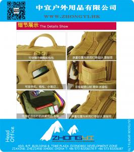 Outdoor Pack Verwijderbare combinatie tactische rugzak Militaire Camo waterdichte tas