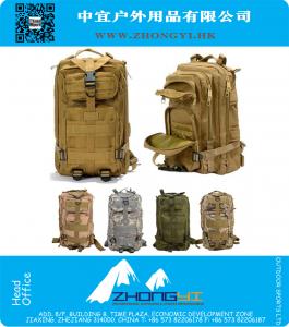 Outdoor Camo Tactische Militaire Womens Heren Rugzak Bergbeklimmer Klimmen Hiking Camp Sport Fietsen Bike 3P Aanval Tas