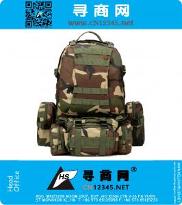 50L Molle Assault Tactical Outdoor Militaire Rugzakken Rugzak Camping Tas