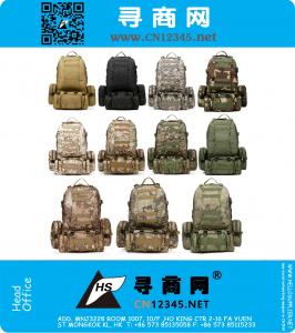 50L Molle Assault Tactical Outdoor Militaire Rugzakken Rugzak Camping Tas