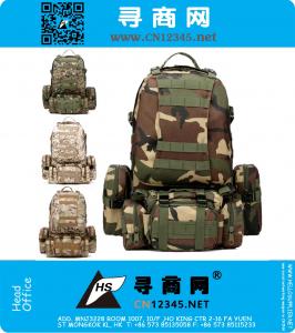 50L Molle Assault Tactical Outdoor Militaire Rugzakken Rugzak Camping Tas