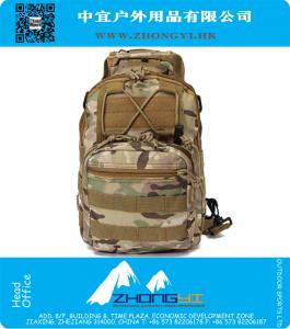 Duurzaam Ademend Mesh Duurzaam Nylon Verstelbaar Outdoor Sport Camping Wandelen Schoudertas Militaire Tactische Reisrugzak