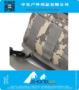 Duurzaam Ademend Mesh Duurzaam Nylon Verstelbaar Outdoor Sport Camping Wandelen Schoudertas Militaire Tactische Reisrugzak