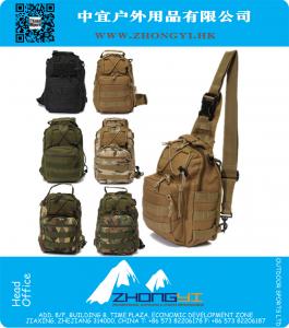 Duurzaam Ademend Mesh Duurzaam Nylon Verstelbaar Outdoor Sport Camping Wandelen Schoudertas Militaire Tactische Reisrugzak
