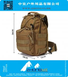 Duurzaam Ademend Mesh Duurzaam Nylon Verstelbaar Outdoor Sport Camping Wandelen Schoudertas Militaire Tactische Reisrugzak