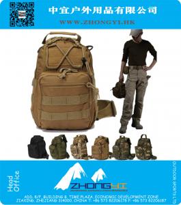 Duurzaam Ademend Mesh Duurzaam Nylon Verstelbaar Outdoor Sport Camping Wandelen Schoudertas Militaire Tactische Reisrugzak