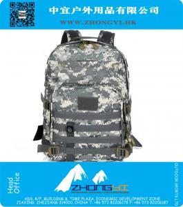 Aangepaste camouflage militaire fans Tactische schoudertas sporttas bergbeklimmen rugzak