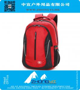 Business mens zaini scuola poliestere borse a tracolla laptop bag donne zaino coltellino svizzero