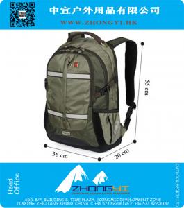 Modemerk 15/16 Inch mannen militaire krijger laptop rugzak zwitserse cool notebook reizen camping tactische tassen