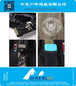 Modemerk 15/16 Inch mannen militaire krijger laptop rugzak zwitserse cool notebook reizen camping tactische tassen