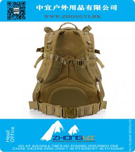 4 Kleuren Outdoor Molle 3D Militaire Tactische Rugzak Rugzak Bag 40L voor Camping Reizen Wandelen Trekking
