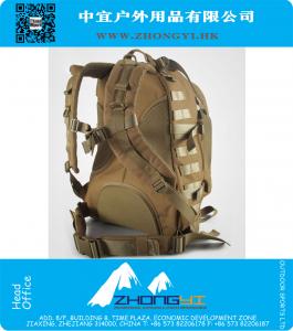 4 Kleuren Outdoor Molle 3D Militaire Tactische Rugzak Rugzak Bag 40L voor Camping Reizen Wandelen Trekking
