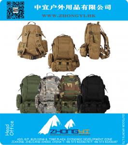 2015 Hight Capaciteit Rugzakken Mens Special Forces Rugzak Molle 3D Outdoor Duurzaam Langlaufen Camping Wandelen Militaire Tas