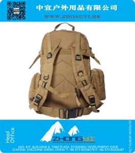 2015 Hight Capaciteit Rugzakken Mens Special Forces Rugzak Molle 3D Outdoor Duurzaam Langlaufen Camping Wandelen Militaire Tas